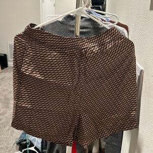 NWT Kith Logo Silk Shorts
